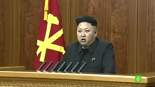 Kim Jong-Un pronuncia su discurso de año nuevo Kim Jong-Un pronuncia su discurso de año nuevo