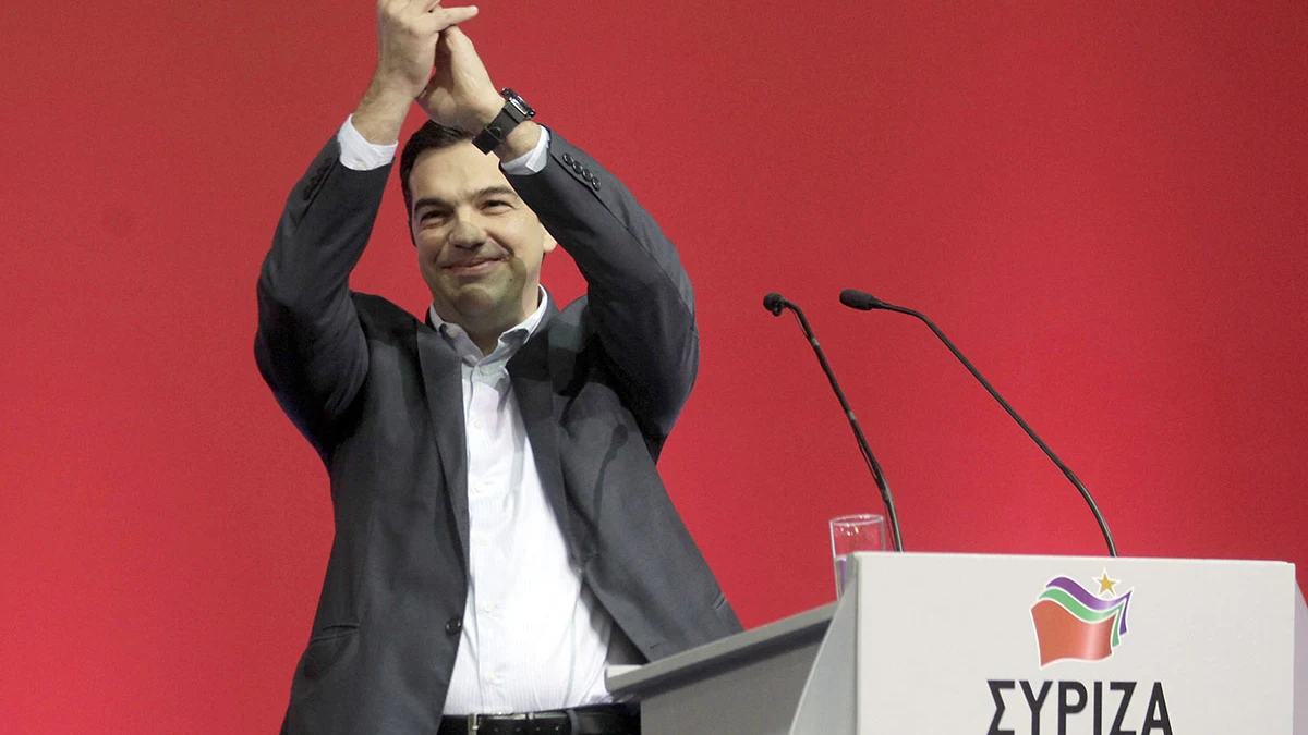 Tsipras, líder de Syriza