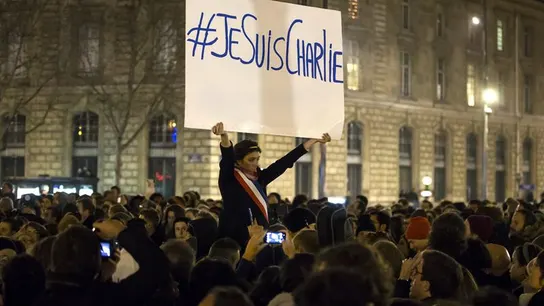 Protesta en Francia por los atentados contra 'Charlie Hebdo' Protesta en Francia por los atentados contra 'Charlie Hebdo'