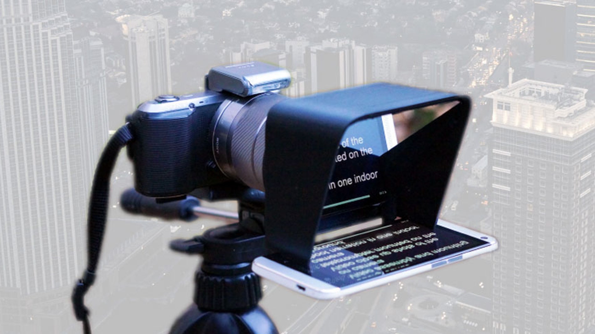 Teleprompter en tu cámara de fotos