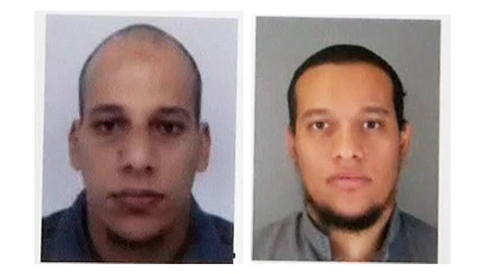 Sospechosos del atentado al semanario Charlie Hebdo. Sospechosos del atentado al semanario Charlie Hebdo.