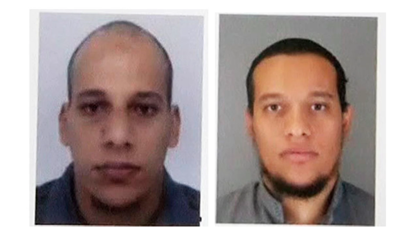 Sospechosos del atentado al semanario Charlie Hebdo. Sospechosos del atentado al semanario Charlie Hebdo.