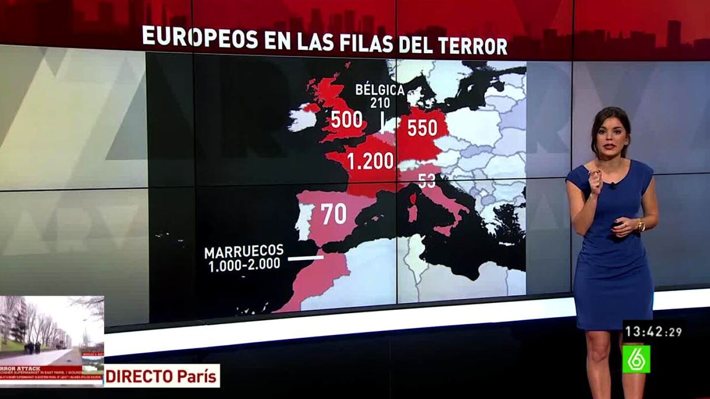 Lorena Baeza analiza los combatientes de las filas de terror