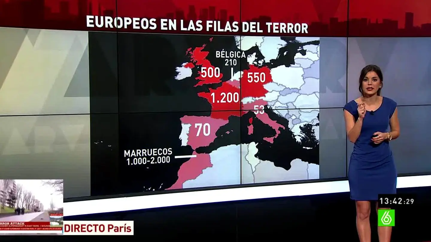 Lorena Baeza analiza los combatientes de las filas de terror Lorena Baeza analiza los combatientes de las filas de terror