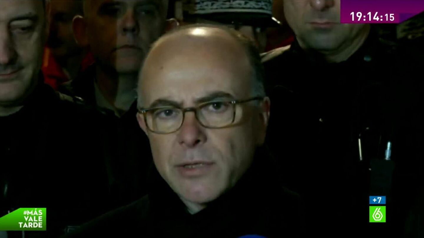 Bernard Caceneuve, ministro del interior franc&eacute;s