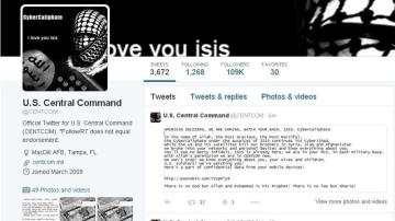 Un grupo de hackers del Estado Islámico piratea la cuenta de Twitter del Pentágono