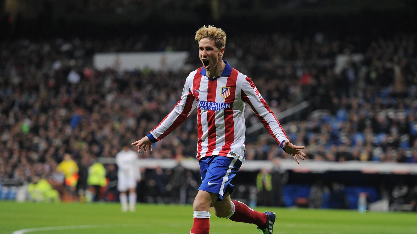 Fernando Torres celebra un gol Fernando Torres celebra un gol