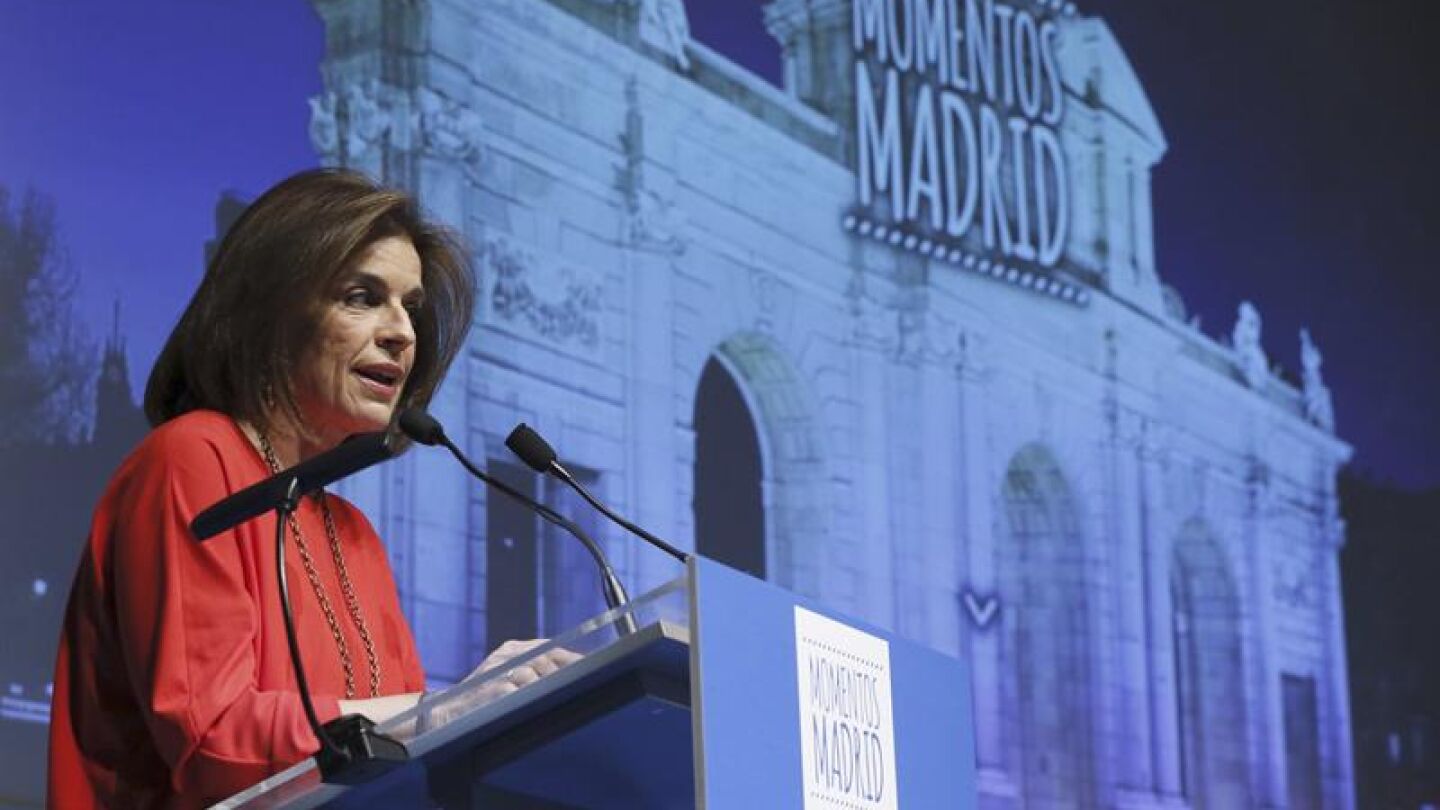 Ana Botella presenta su v&iacute;deo promocional