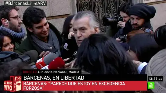 Bárcenas sale de la Audiencia Nacional Bárcenas sale de la Audiencia Nacional