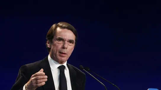 Aznar en la convención nacional del PP Aznar en la convención nacional del PP