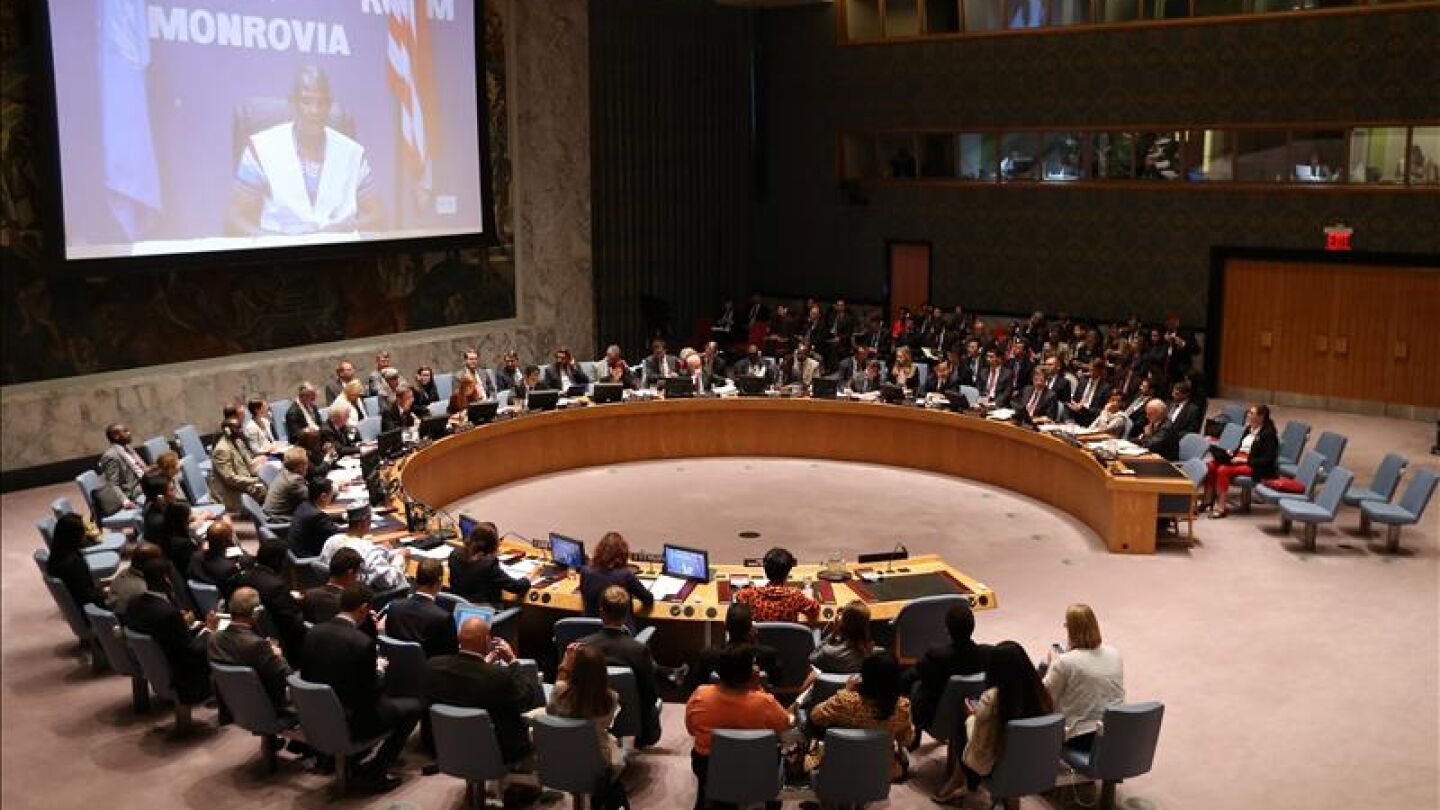 Consejo de Seguridad de la ONU en la sede del organismo en Nueva York, (EE.UU.)