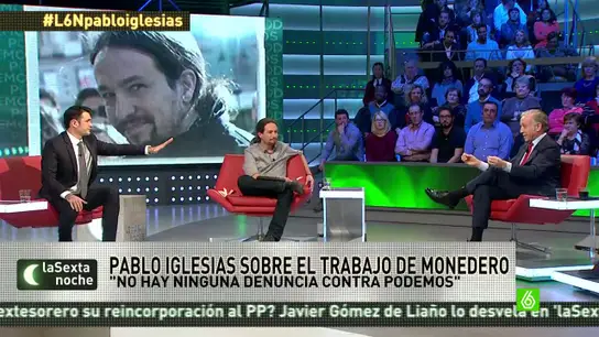 Pablo Iglesias, en 'laSexta Noche' Pablo Iglesias, en 'laSexta Noche'