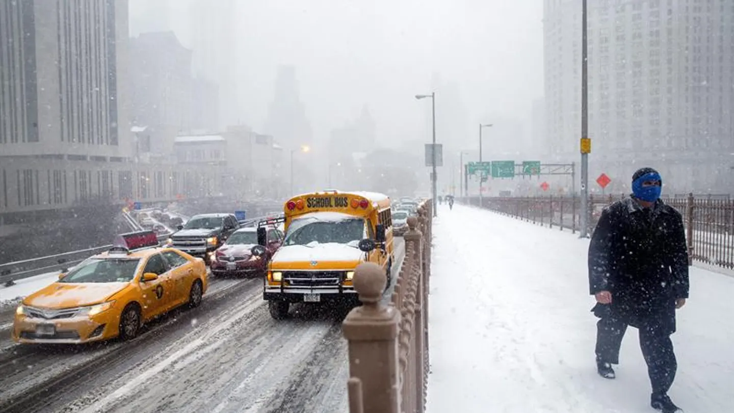 Imágenes de Nueva York durante el temporal Imágenes de Nueva York durante el temporal