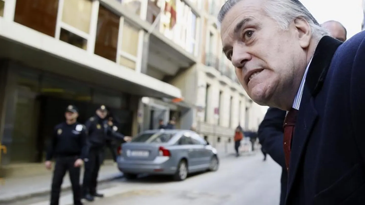 Luis Bárcenas llega a la Audiencia Nacional Luis Bárcenas llega a la Audiencia Nacional