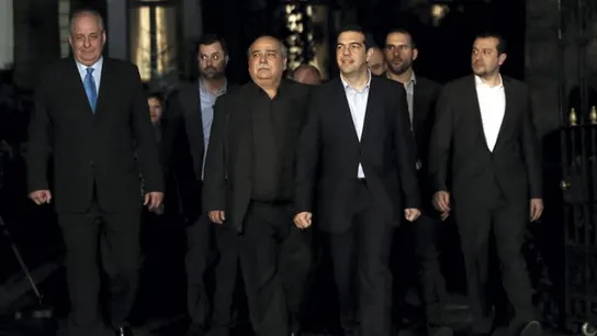 Los hombres de Tsipras Los hombres de Tsipras