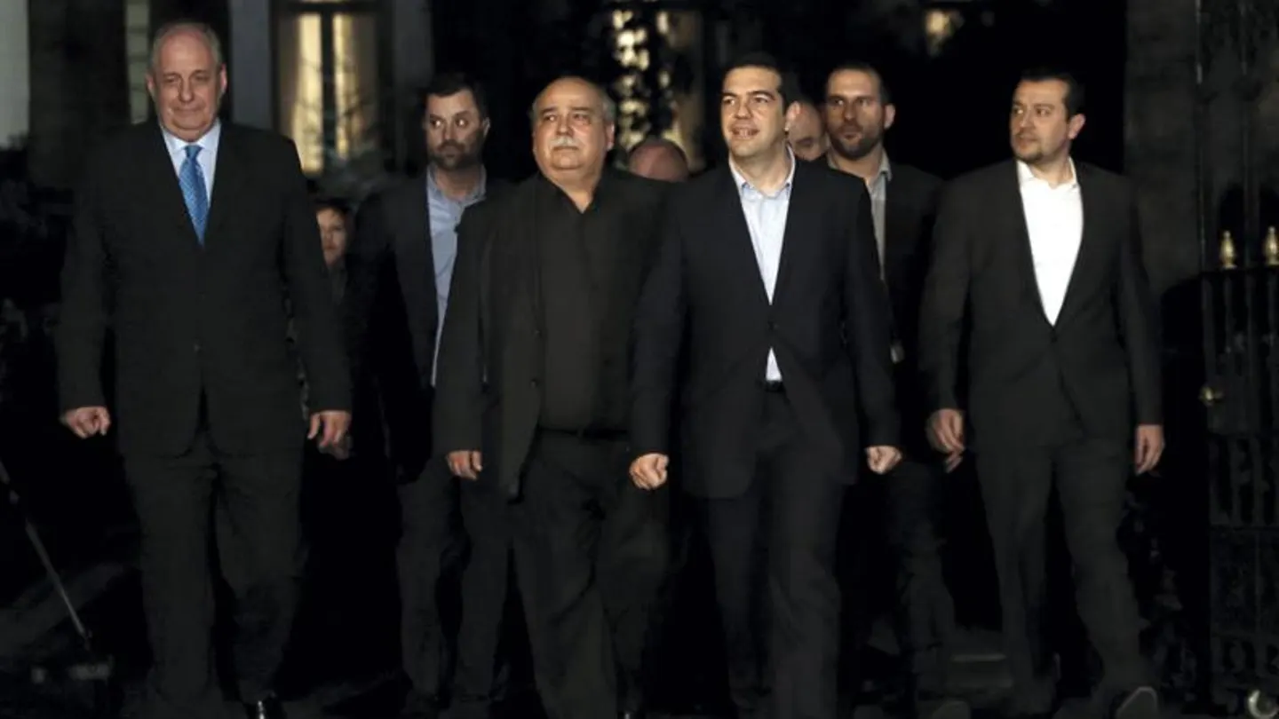 Los hombres de Tsipras Los hombres de Tsipras