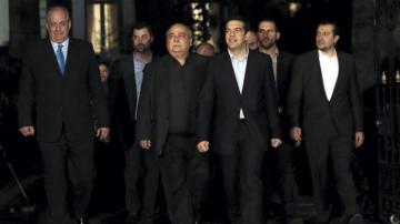 Los hombres de Tsipras