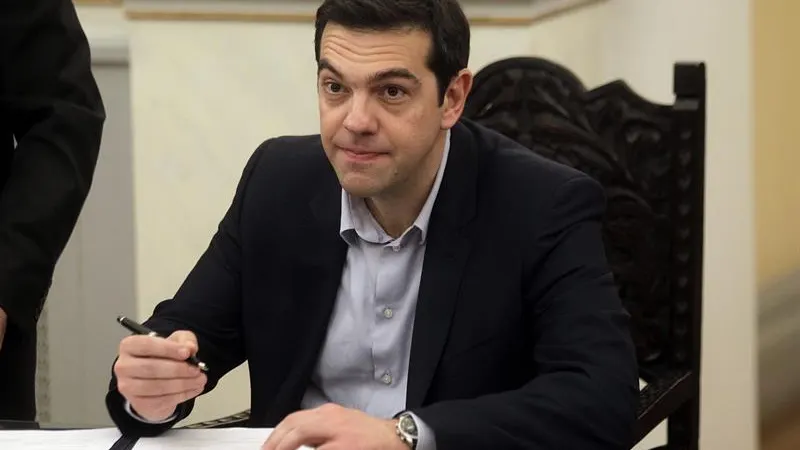 El nuevo primer ministro griego, Alexis Tsipras,