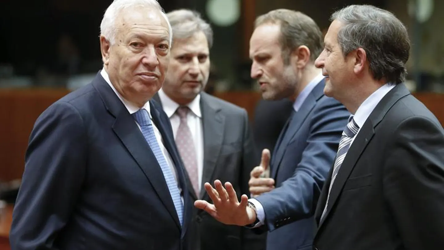 El ministro de Exteriores conversa con sus homólogos europeos El ministro de Exteriores conversa con sus homólogos europeos