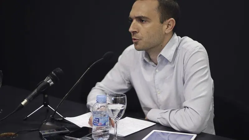 Uno de los fundadores de Podemos, Luis Alegre