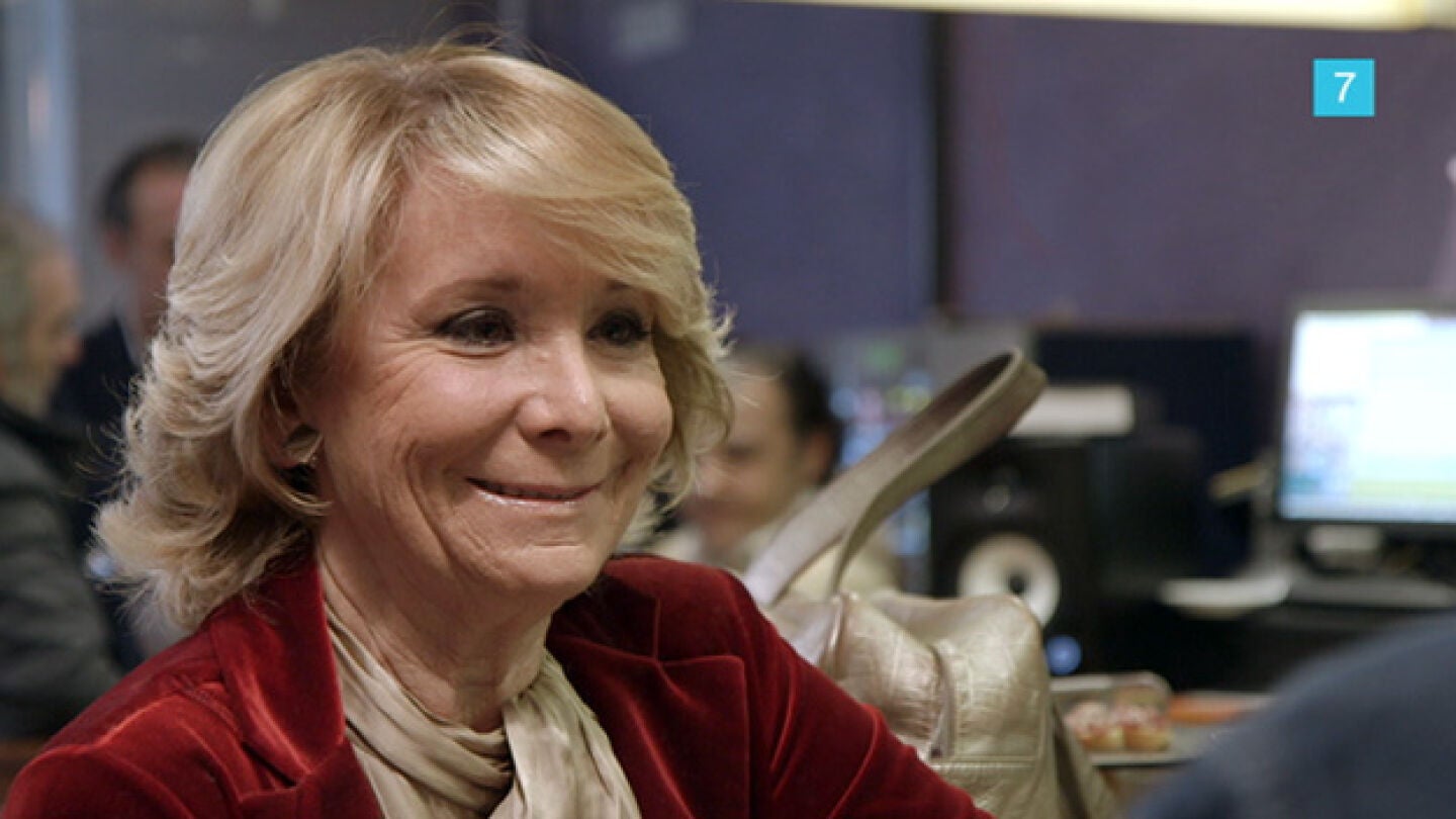 Esperanza Aguirre, en 'Salvados'