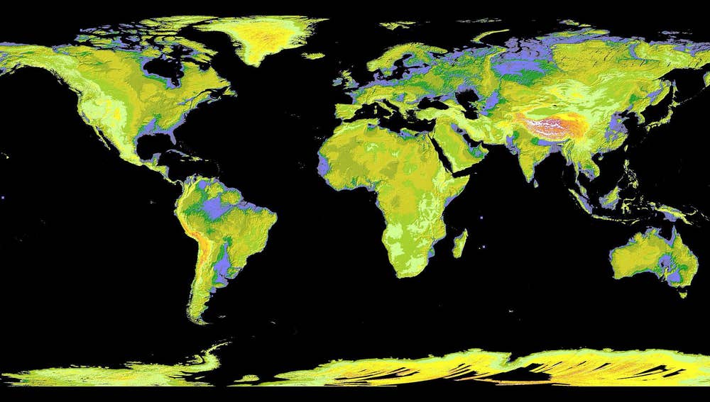 El mapa del mundo del futuro: continentes bajo el mar