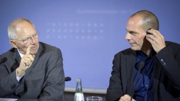 Schäuble y Varufakis