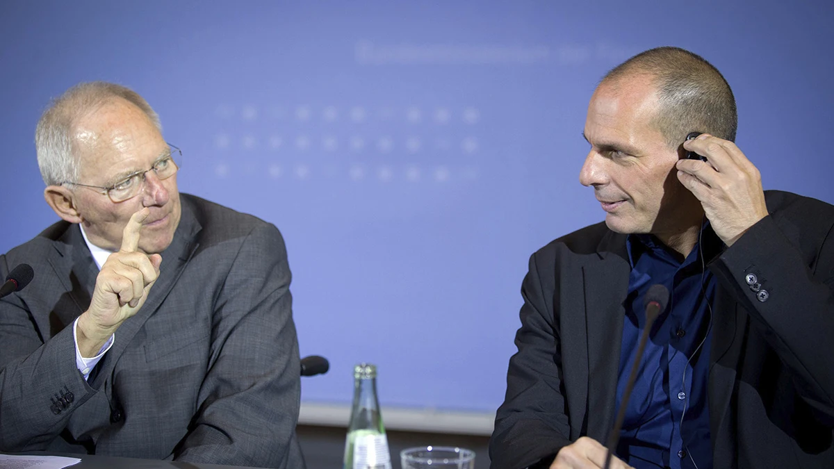 Schäuble y Varufakis