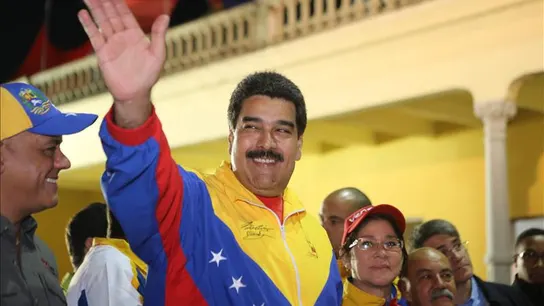 Nicolás Maduro en una imagen cedida por el Palacio de Miraflores. Nicolás Maduro en una imagen cedida por el Palacio de Miraflores.