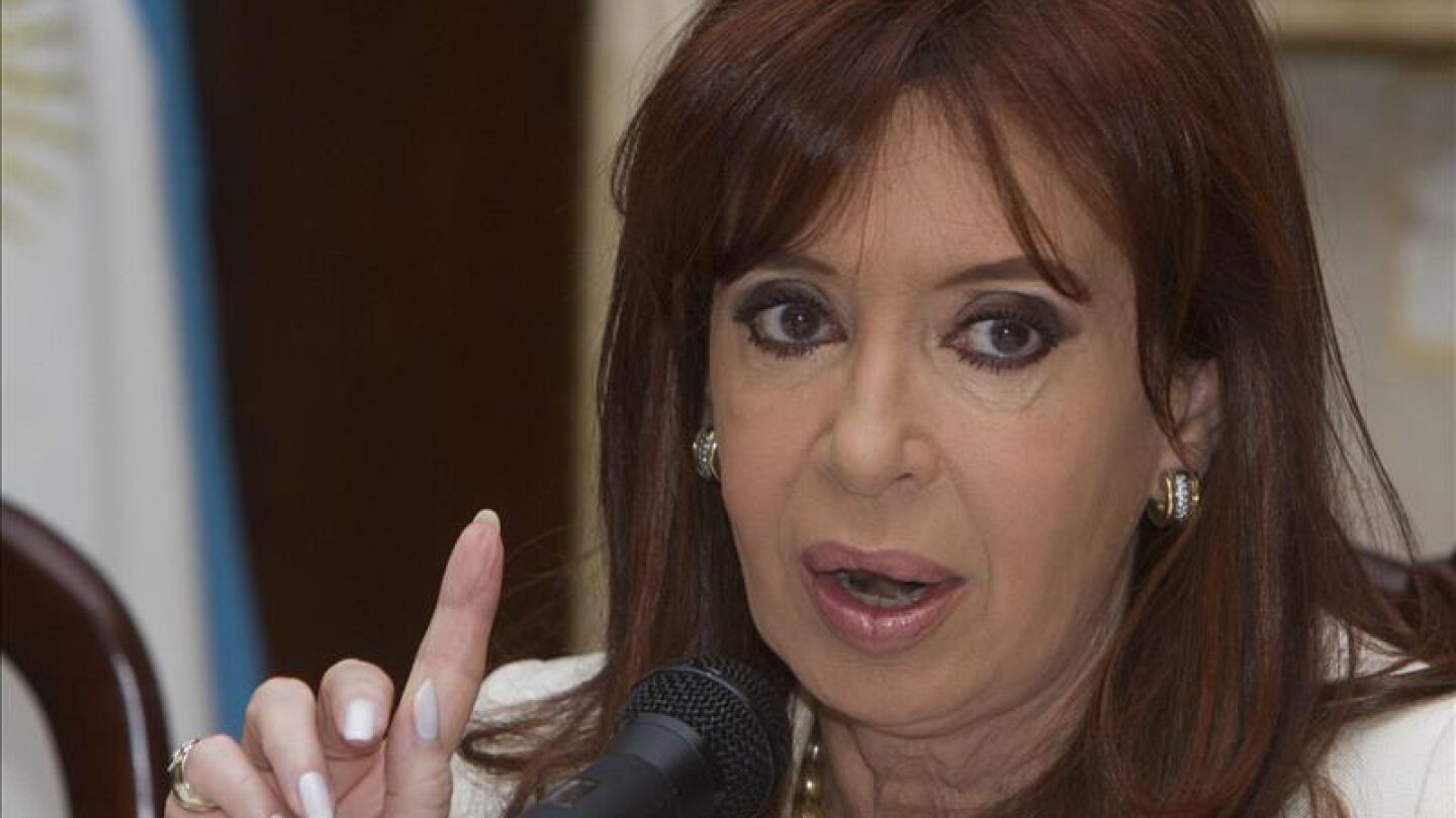 Cristina Fern&aacute;ndez en una imagen de archivo