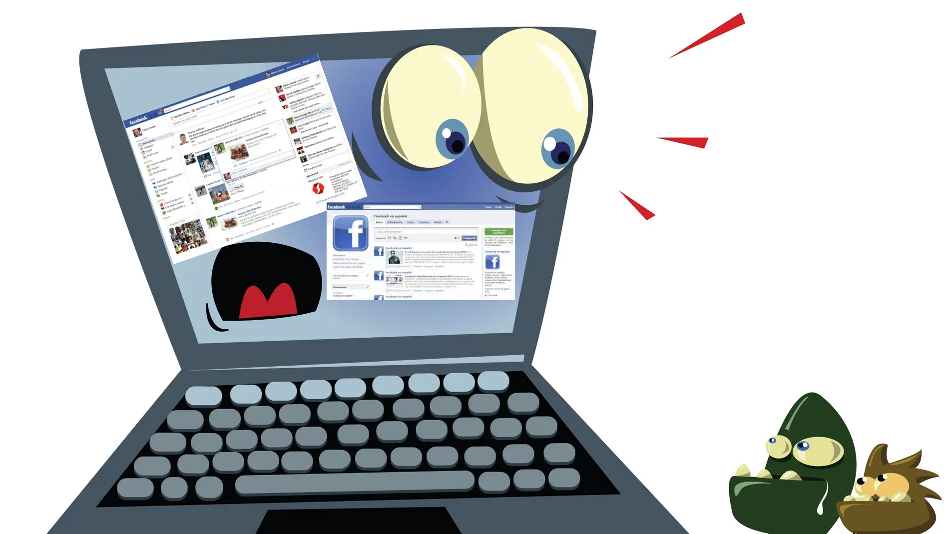Cuidado con los virus de Facebook