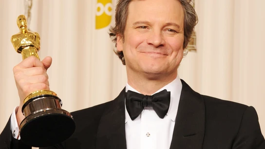 Colin Firth en los Oscar 2011 Colin Firth en los Oscar 2011