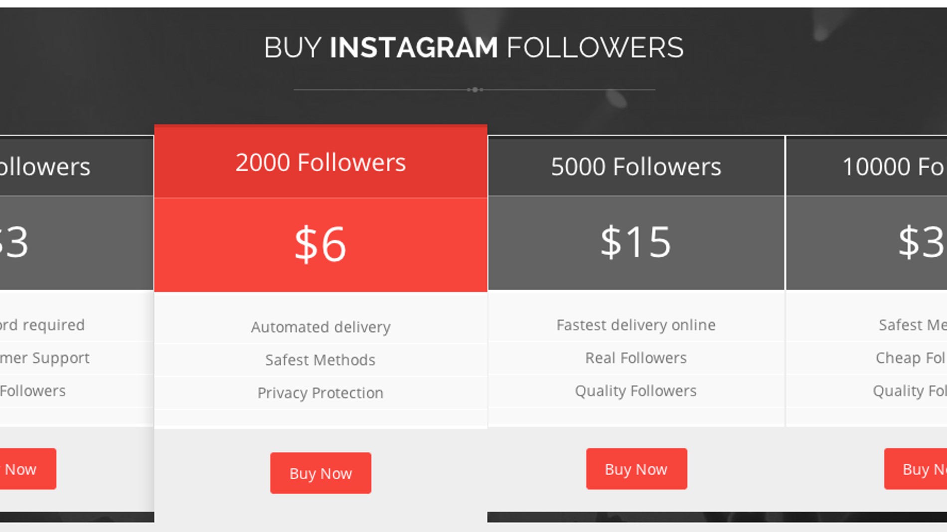 Compra de Followers en Instagram