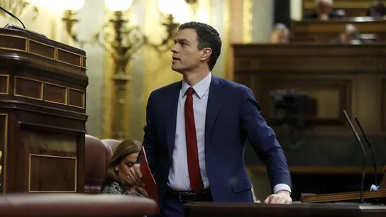 Pedro Sánchez en el Congreso Pedro Sánchez en el Congreso