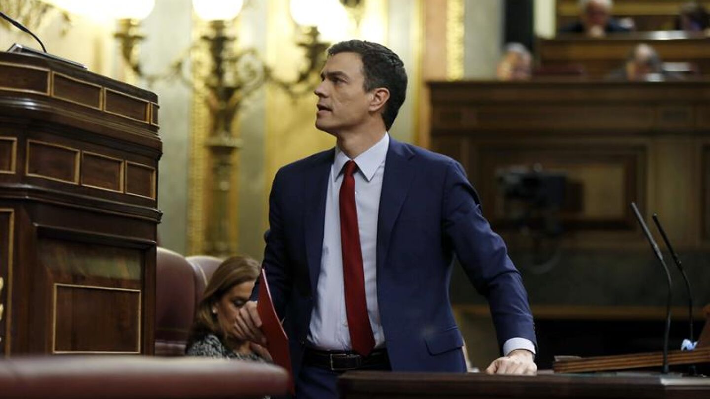 Pedro S&aacute;nchez en el Congreso