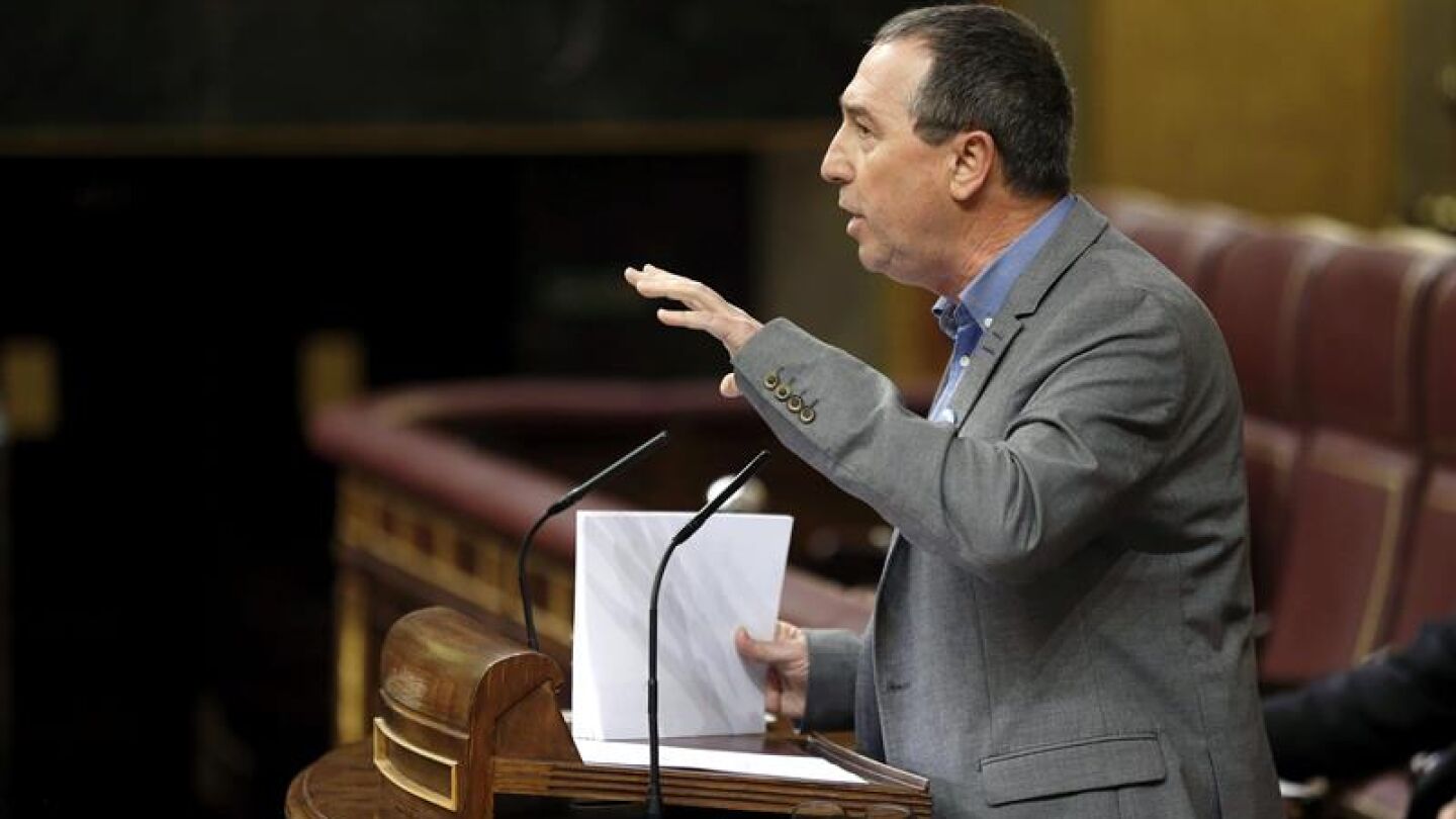 Joan Baldov&iacute; en el Congreso de los Diputados