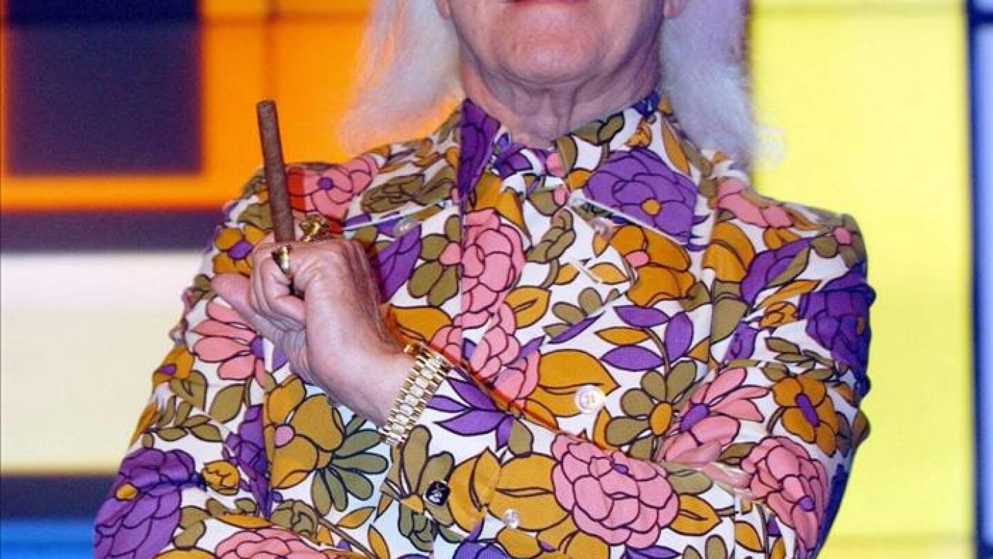 El expresentador de la BBC Jimmy Savile