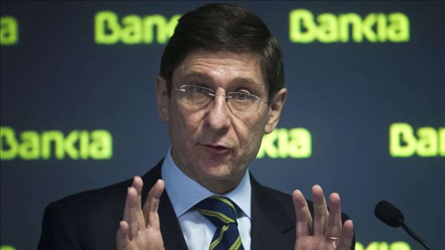 El presidente de Bankia, Jos&eacute; Ignacio Goirigolzarri. 