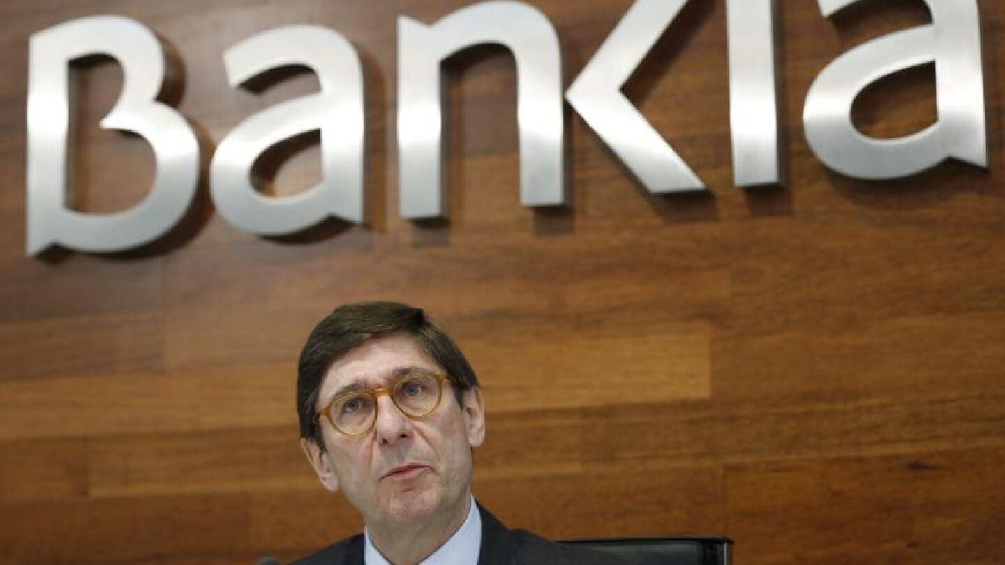 El presidente de Bankia, Jos&eacute; Ignacio Goirigolzarri