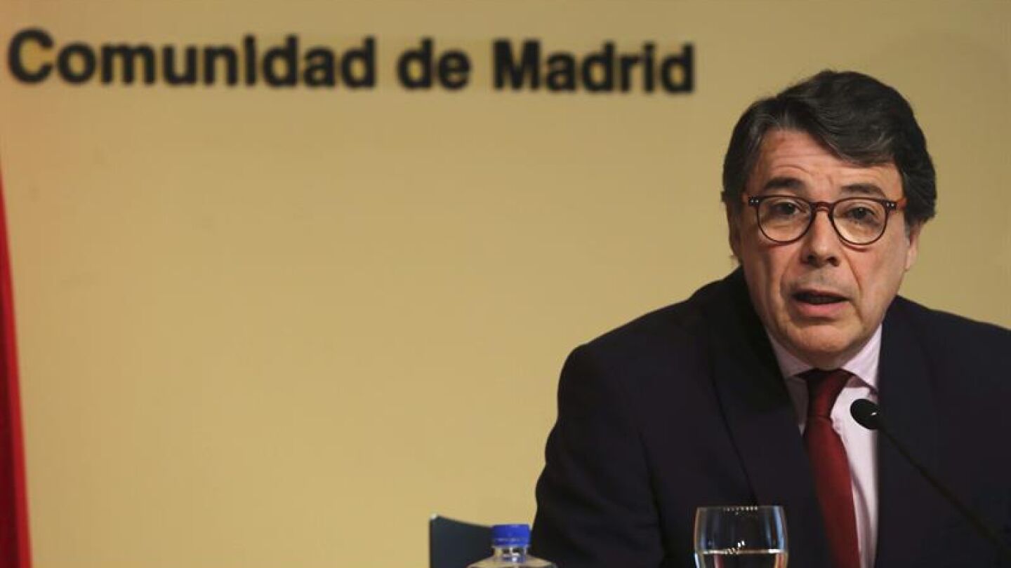 Ignacio Gonz&aacute;lez, en rueda de prensa