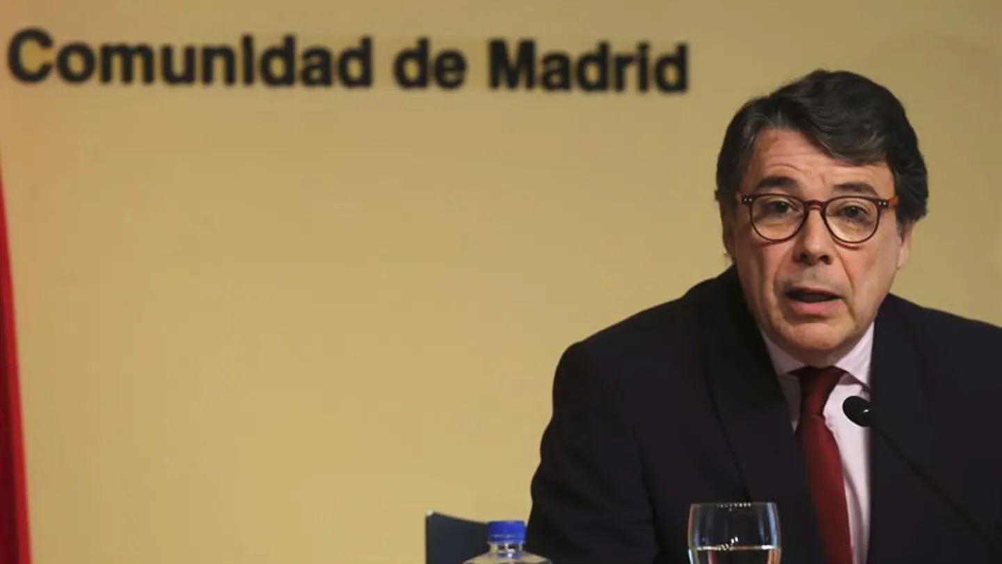Ignacio González, en rueda de prensa Ignacio González, en rueda de prensa