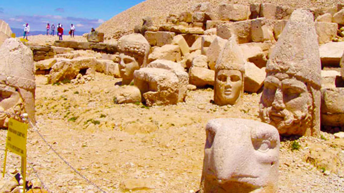 Ruinas del yacimiento de Narud Ruinas del yacimiento de Narud