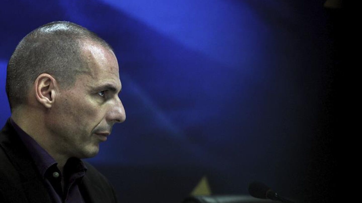  El ministro de Finanzas griego, Yanis Varufakis