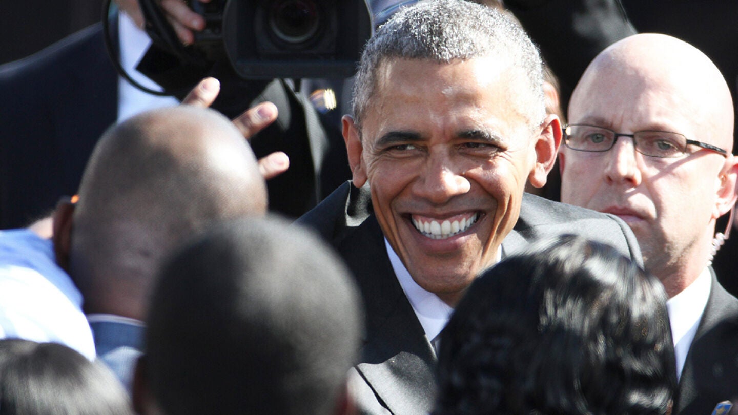 Obama en el 50 aniversario de Selma en el puente Edmund Pettus