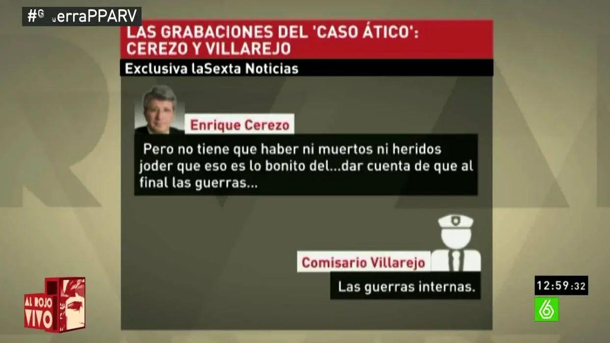 Grabación de Enrique Cerezo en ARV