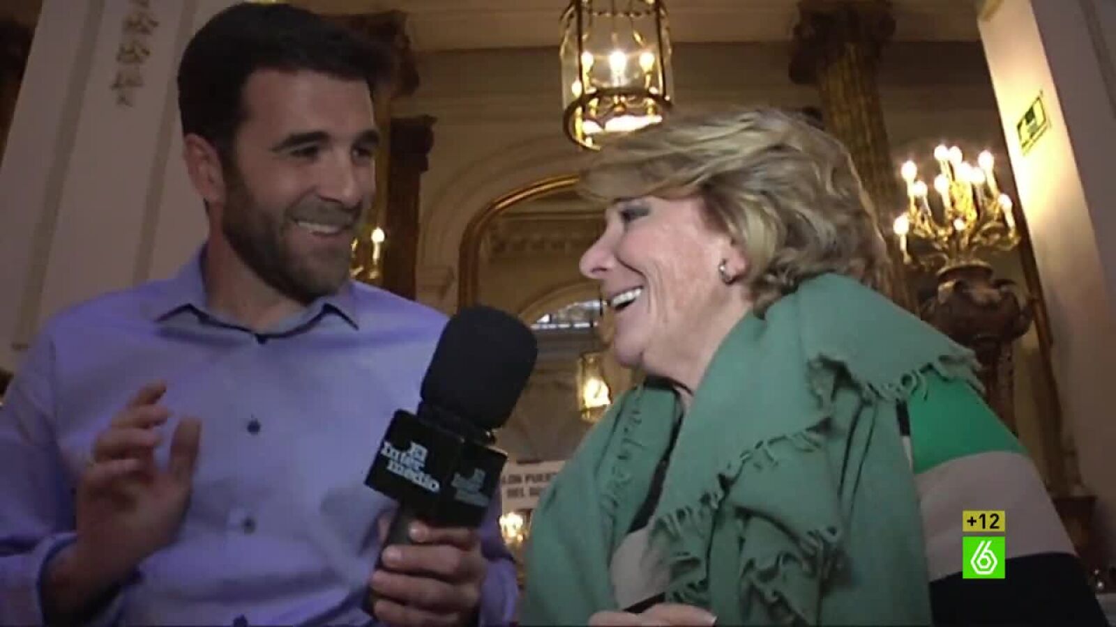 Gonzo y Esperanza Aguirre