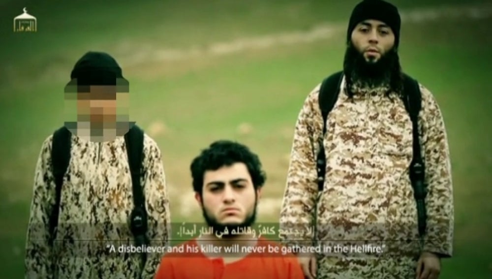 Fotograma del vídeo difundido por ISIS