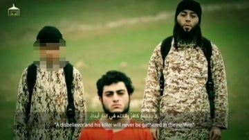 Fotograma del vídeo difundido por ISIS