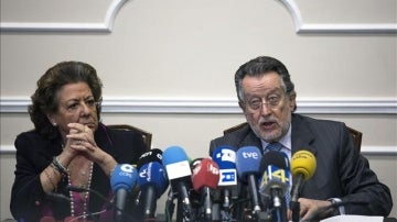 Rita Barberá y Alfonso Grau