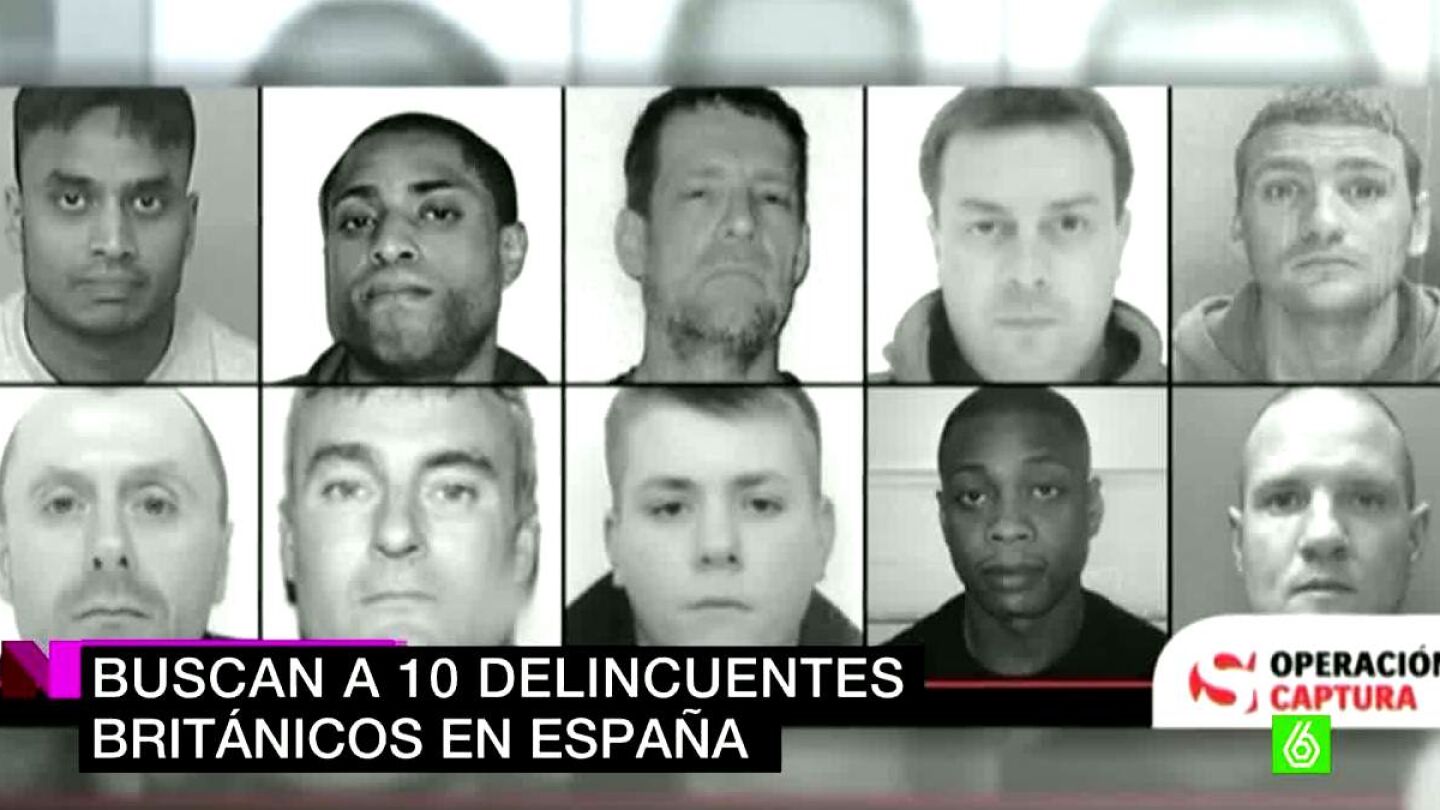 Buscan a diez delincuentes brit&aacute;nicos en Espa&ntilde;a
